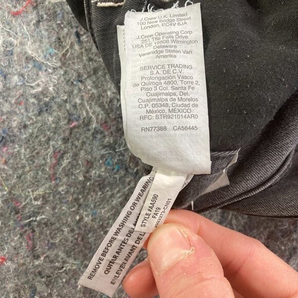 Madewell Womens 10" High Rise Skinny Jeans Size 25 - Picture 8 of 16